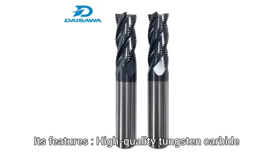 High-Performance Tungsten Carbide Roughing End Mill for Precision Machining